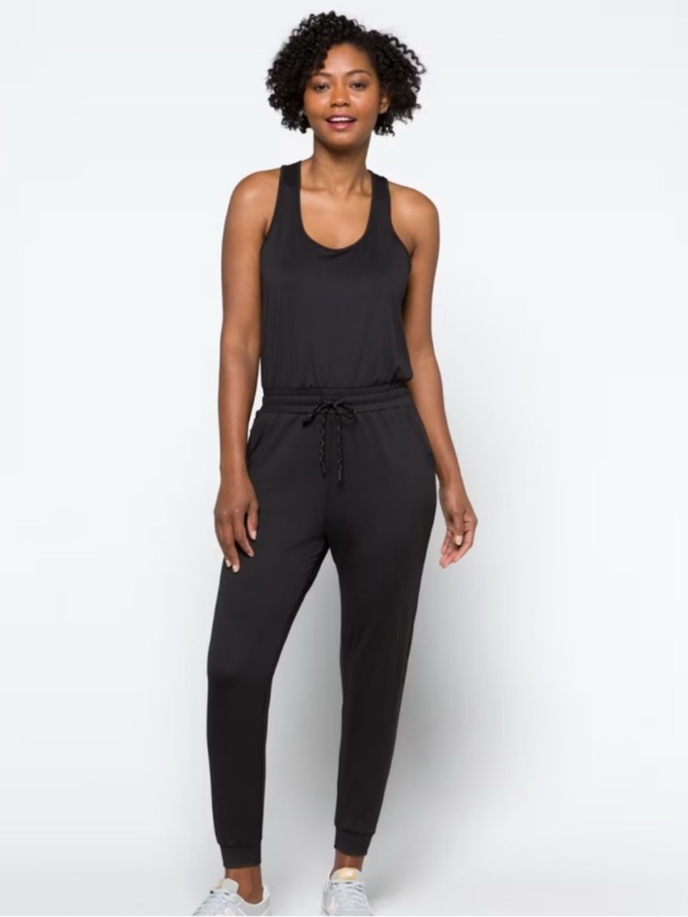 We wander tank jumpsuit we flex